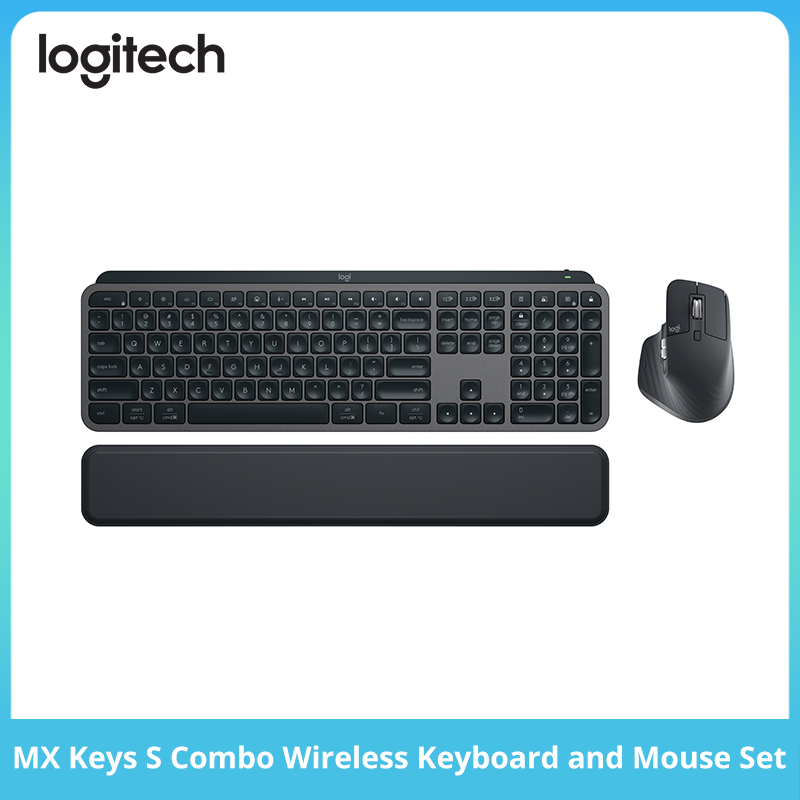 Laptop Accessories Combo - Logitech MX Keys S Combo Wireless