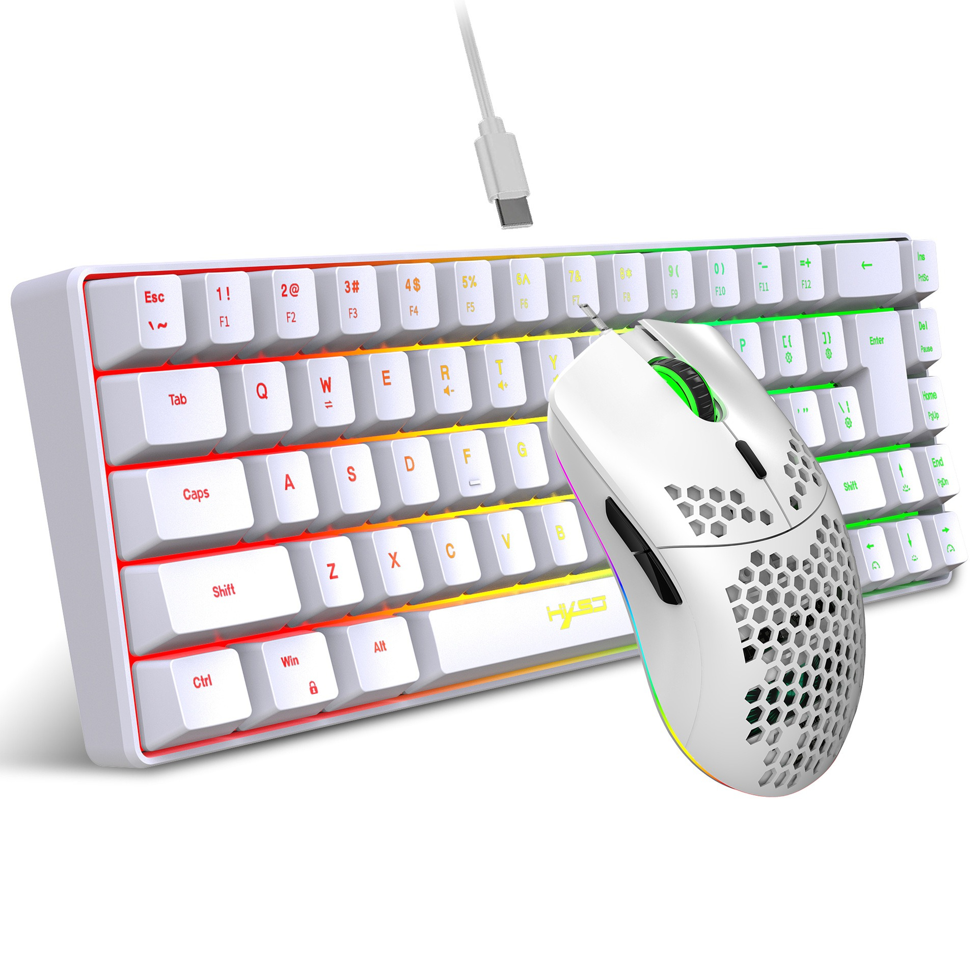 Keyboard and mouse 68key wired - Laptop Accessories Combo reseña y precio
