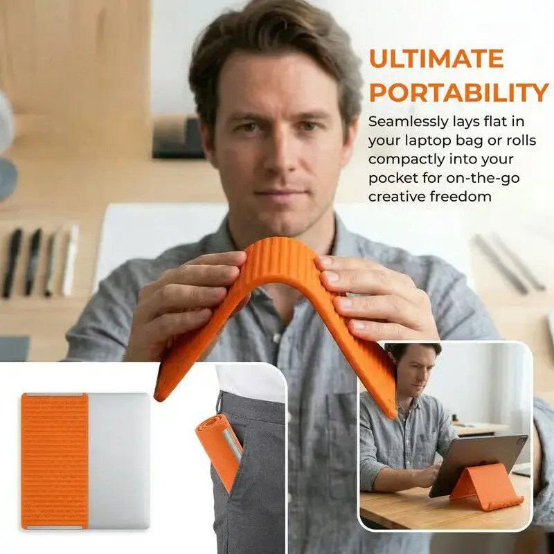 Silicone Foldable Phone Stand  - Laptop Accessories reseña y precio