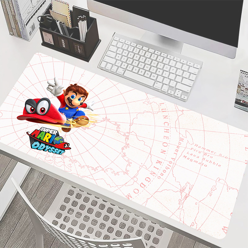 90x40cm Mouse Pad M-Mario Anim - Laptop Accessories For Programmers reseña y precio