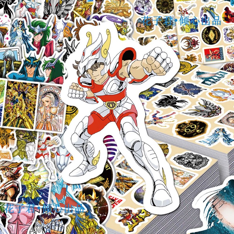 101Pcs Saint Seiya Anime Stick - Laptop Accessories reseña y precio