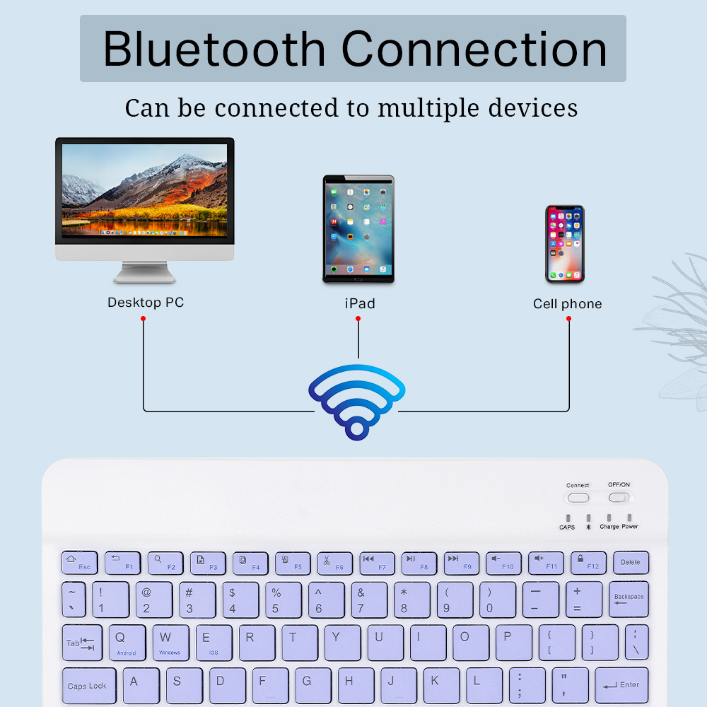 Mini Wireless Keyboard Bluetoo - Laptop Accessories Combo reseña y precio