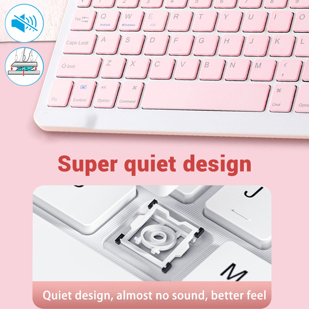 Mini Wireless Keyboard Bluetoo - Laptop Accessories Combo reseña y precio
