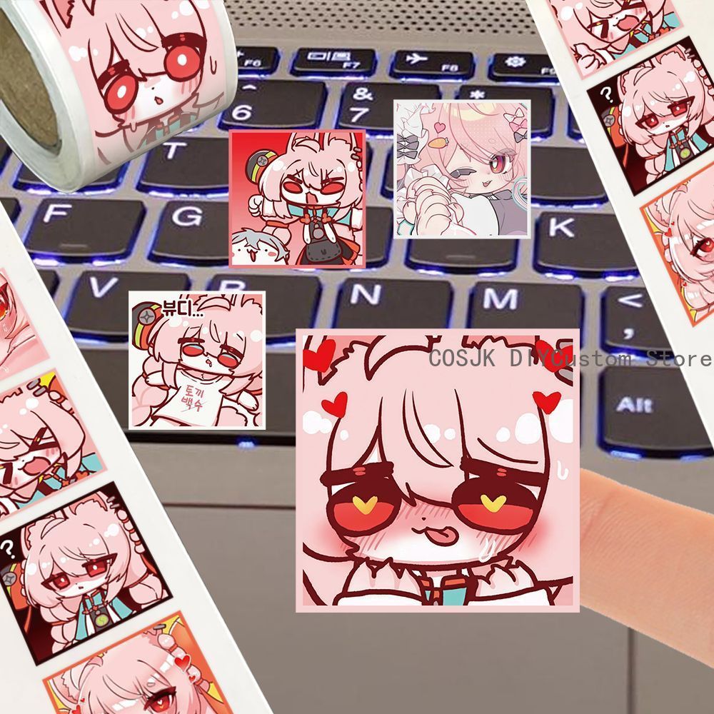 500Pc/Roll Anime Zenless Zone  - Laptop Accessories reseña y precio
