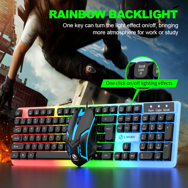NG GTX350 Gaming Keyboard Mous - Laptop Accessories Combo reseña y precio
