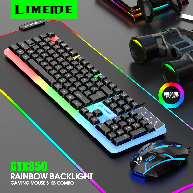 NG GTX350 Gaming Keyboard Mous - Laptop Accessories Combo reseña y precio