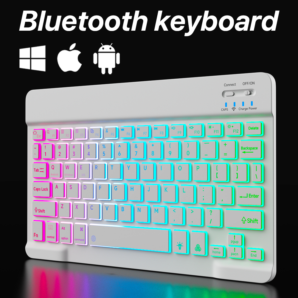 Backlit Backlight Bluetooth Ke - Laptop Accessories Combo reseña y precio