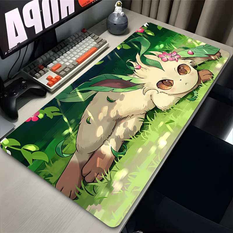 Mouse Pad Gamer P-pokemon Leaf - Good Laptop Accessories reseña y precio