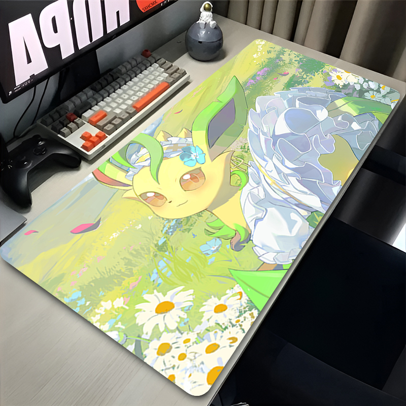 Mouse Pad Gamer P-pokemon Leaf - Good Laptop Accessories reseña y precio
