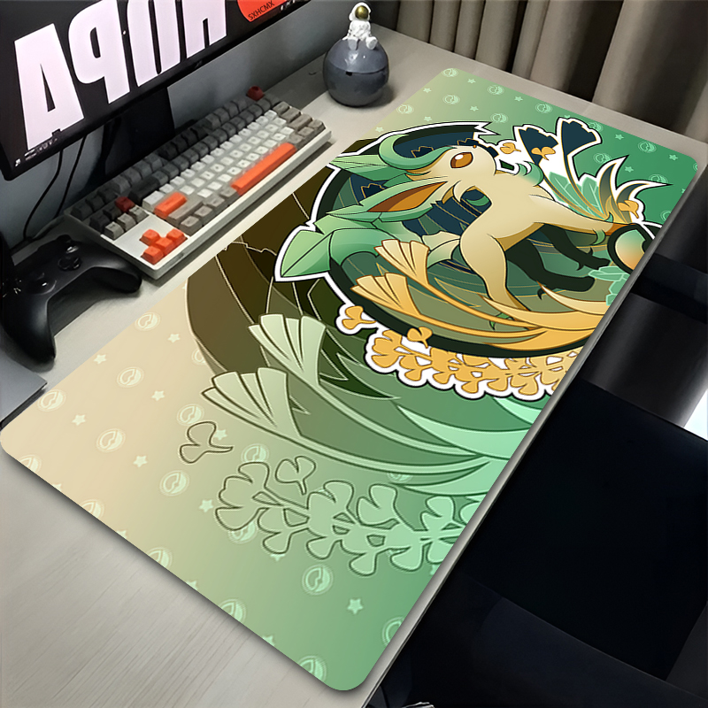 Mouse Pad Gamer P-pokemon Leaf - Good Laptop Accessories reseña y precio