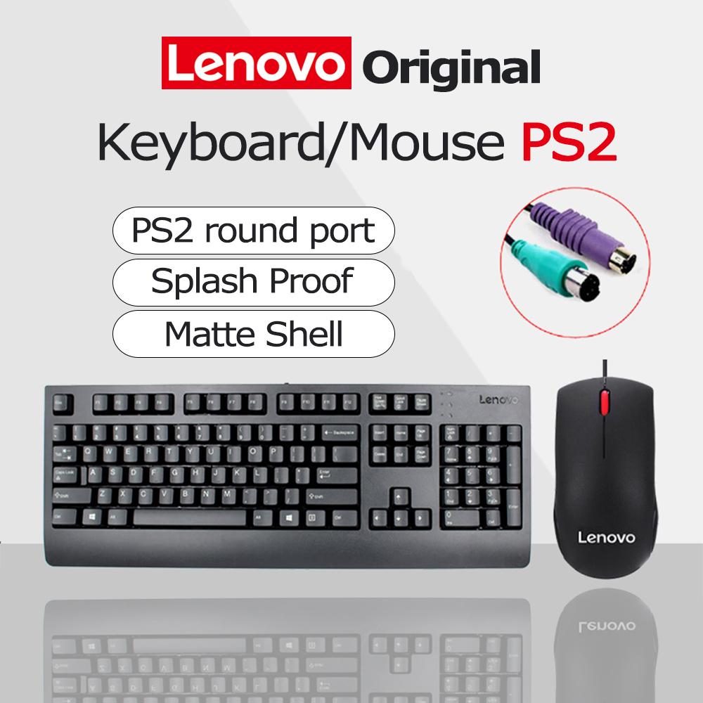 Lenovo keyboard Mouse PS/2 Rou - Laptop Accessories Combo reseña y precio