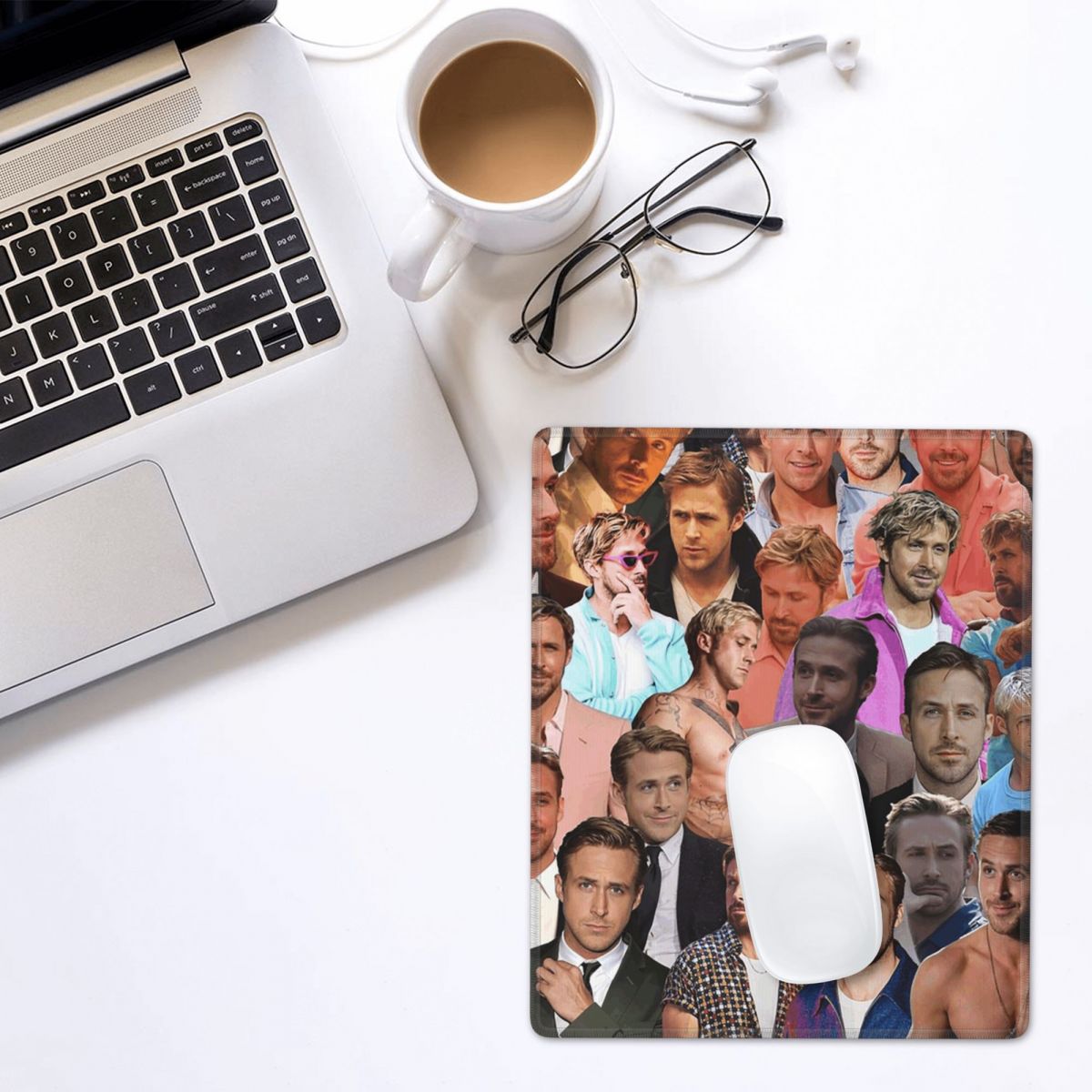 Ryan Gosling Photo Collage Mou - Laptop Accessories Ryans reseña y precio