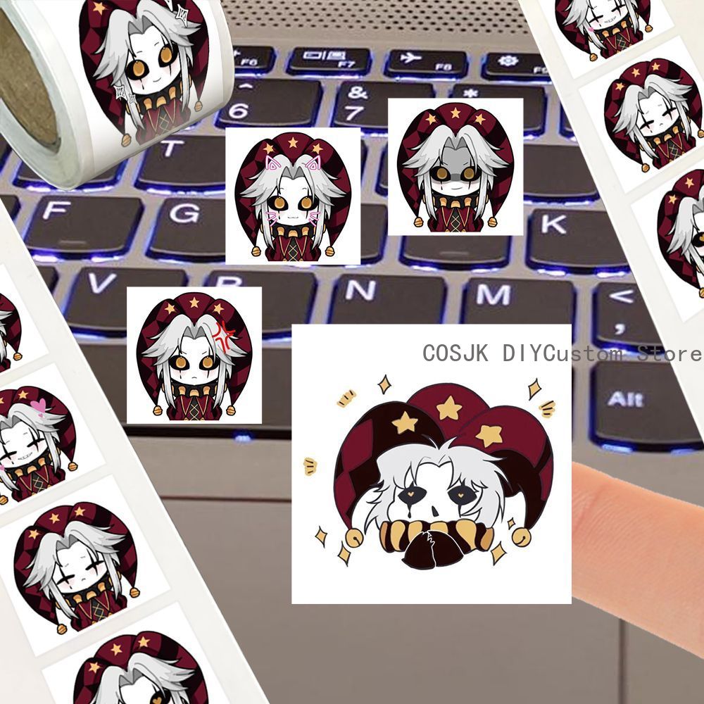 500Pc/Roll Anime Pierrot The F - Laptop Accessories reseña y precio