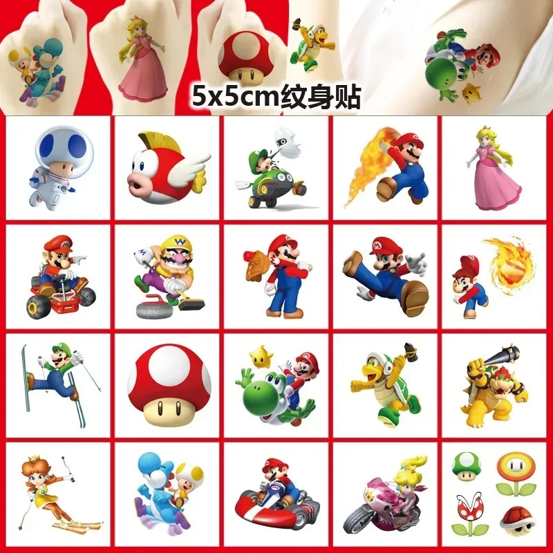 20PCS 5CM*5CM Cartoon Mario Br - Good Laptop Accessories reseña y precio