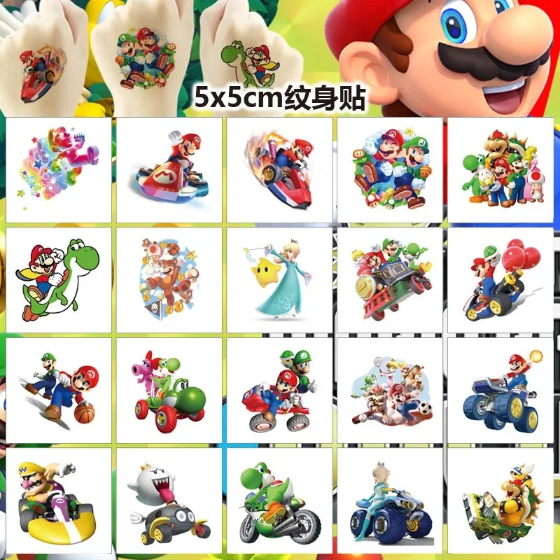 20PCS 5CM*5CM Cartoon Mario Br - Good Laptop Accessories reseña y precio