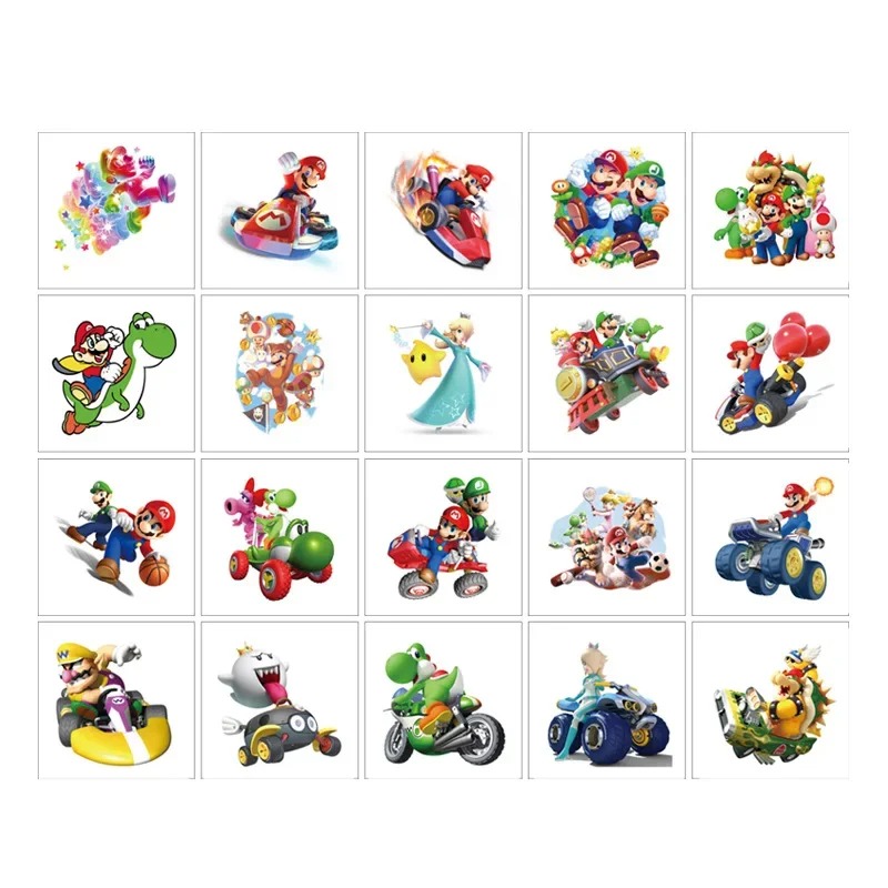 20PCS 5CM*5CM Cartoon Mario Br - Good Laptop Accessories reseña y precio