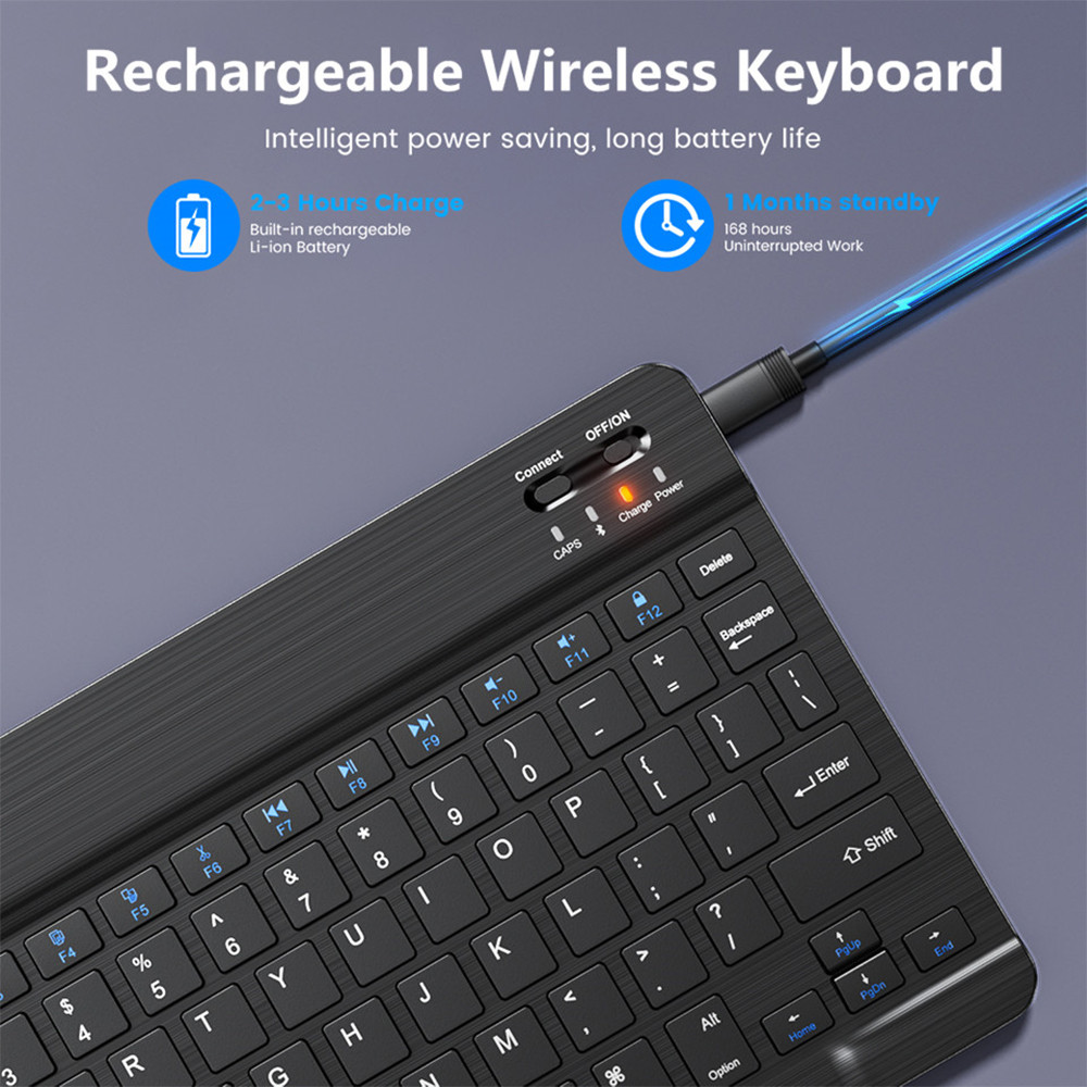 Bluetooth Wireless Keyboard Mo - Laptop Accessories Combo reseña y precio