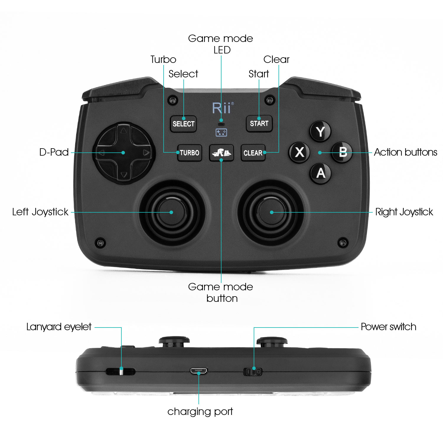 Rii RK707 2.4GHz Wireless Port - Laptop Accessories Combo reseña y precio
