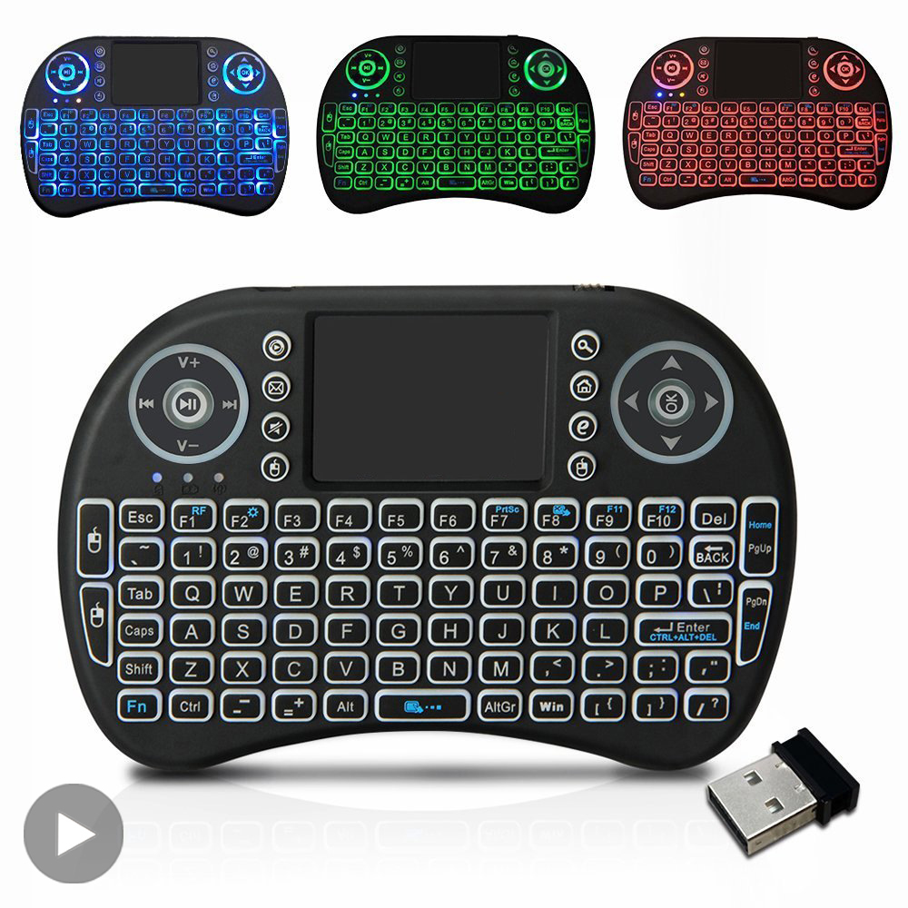 Backlit Mini Wireless Keyboard - Laptop Accessories Combo reseña y precio