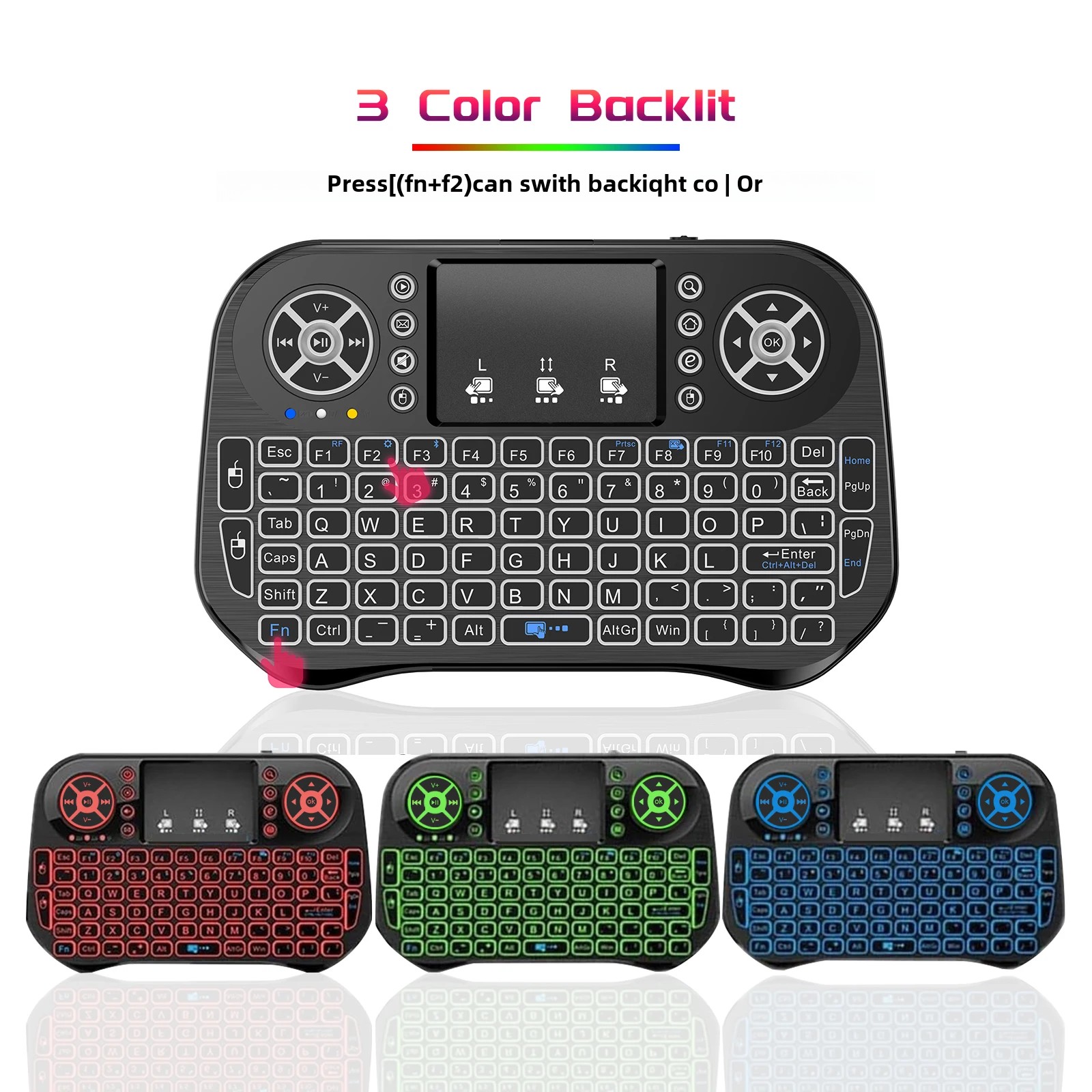 iPazzPort Mini Wireless Keyboa - Laptop Accessories Combo reseña y precio