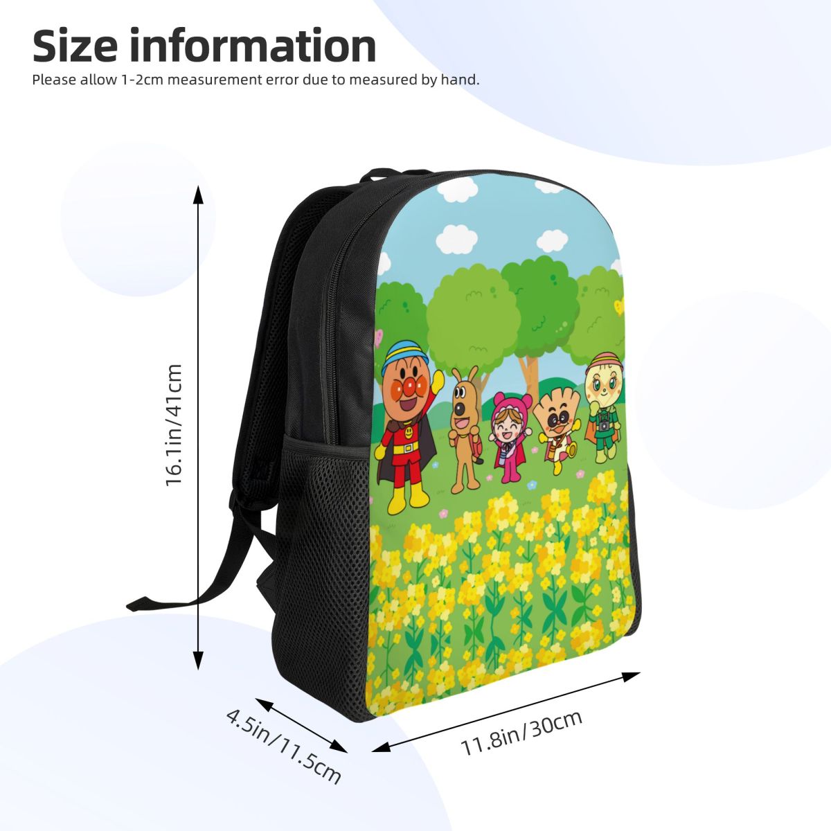 Custom A-Anpanmanes Comic Back - Laptop Accessories For College reseña y precio