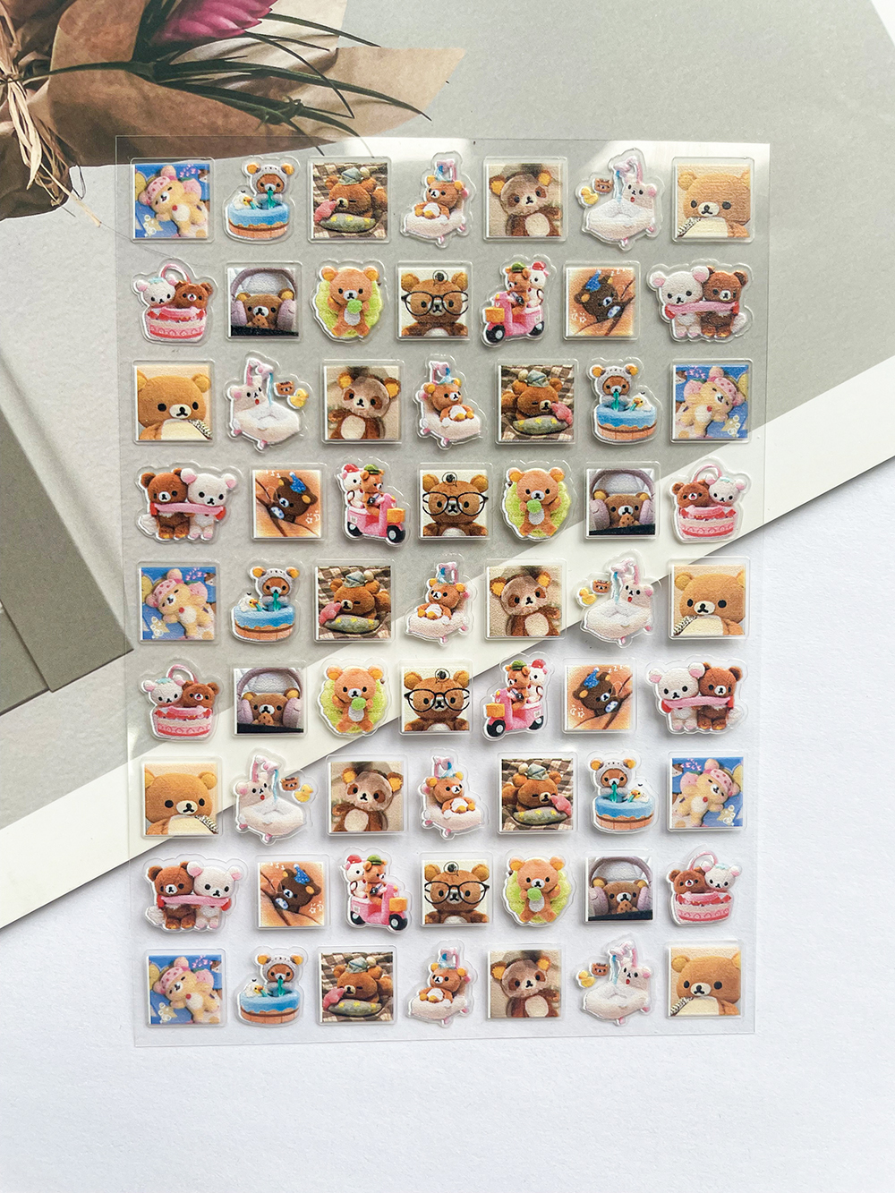 Mini Kawaii Rilakkuma Pvc Post - Laptop Accessories reseña y precio