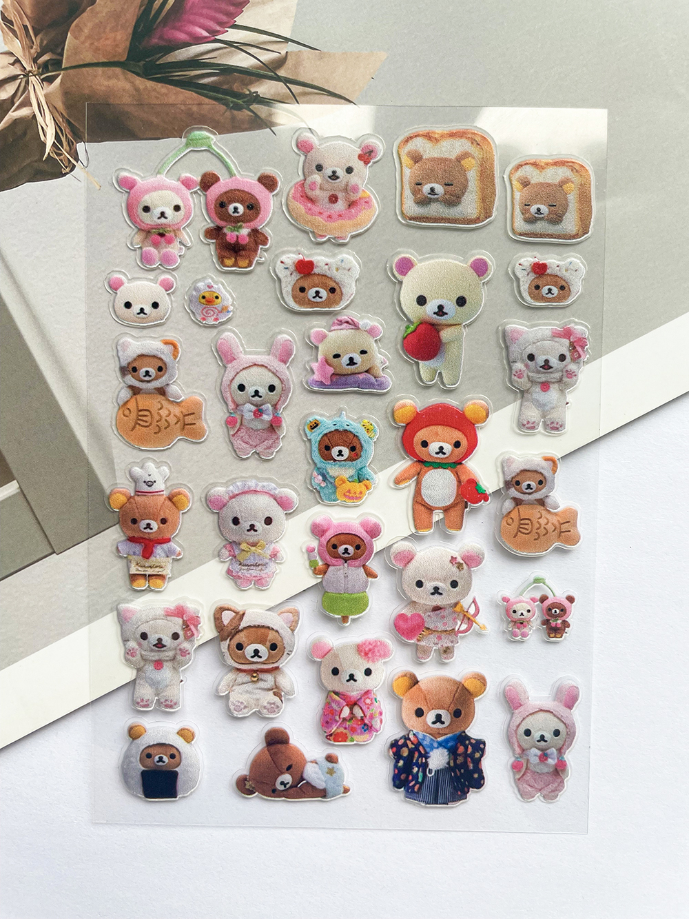 Mini Kawaii Rilakkuma Pvc Post - Laptop Accessories reseña y precio