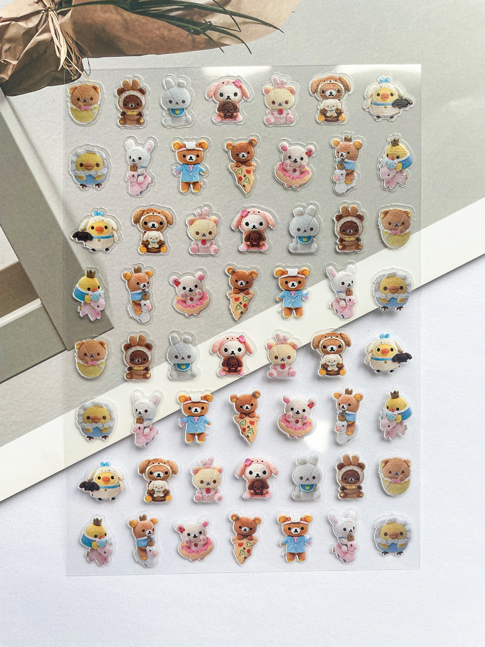 Mini Kawaii Rilakkuma Pvc Post - Laptop Accessories reseña y precio