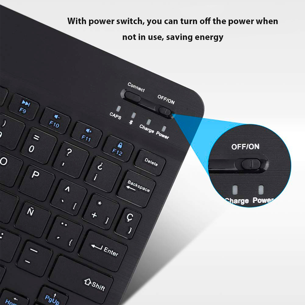 Bluetooth Wireless Keyboard Fo - Laptop Accessories Combo reseña y precio