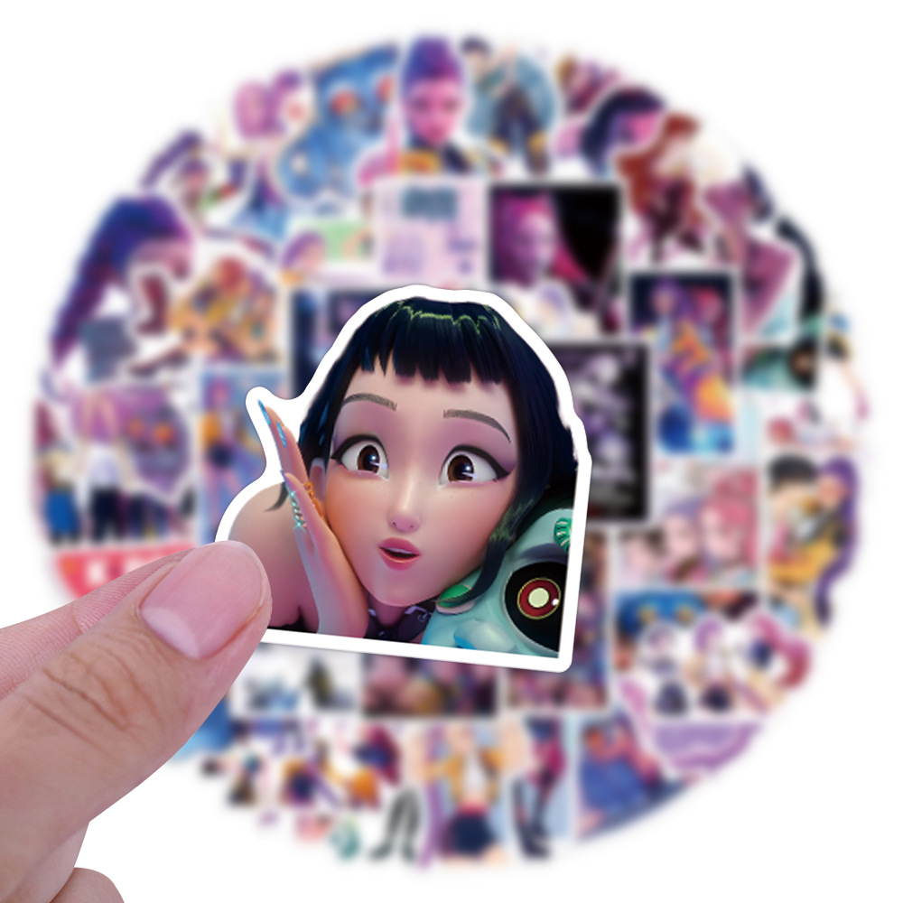 55/110pcs K-Pop Anime cartoon  - Laptop Accessories reseña y precio