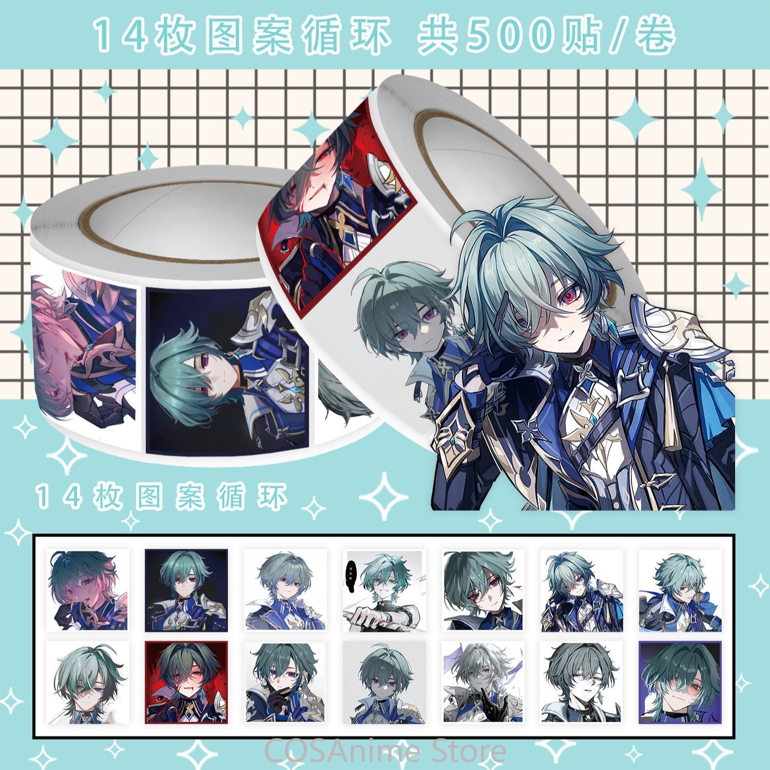 Anime Lohen Genshin Impact Q V - Laptop Accessories reseña y precio